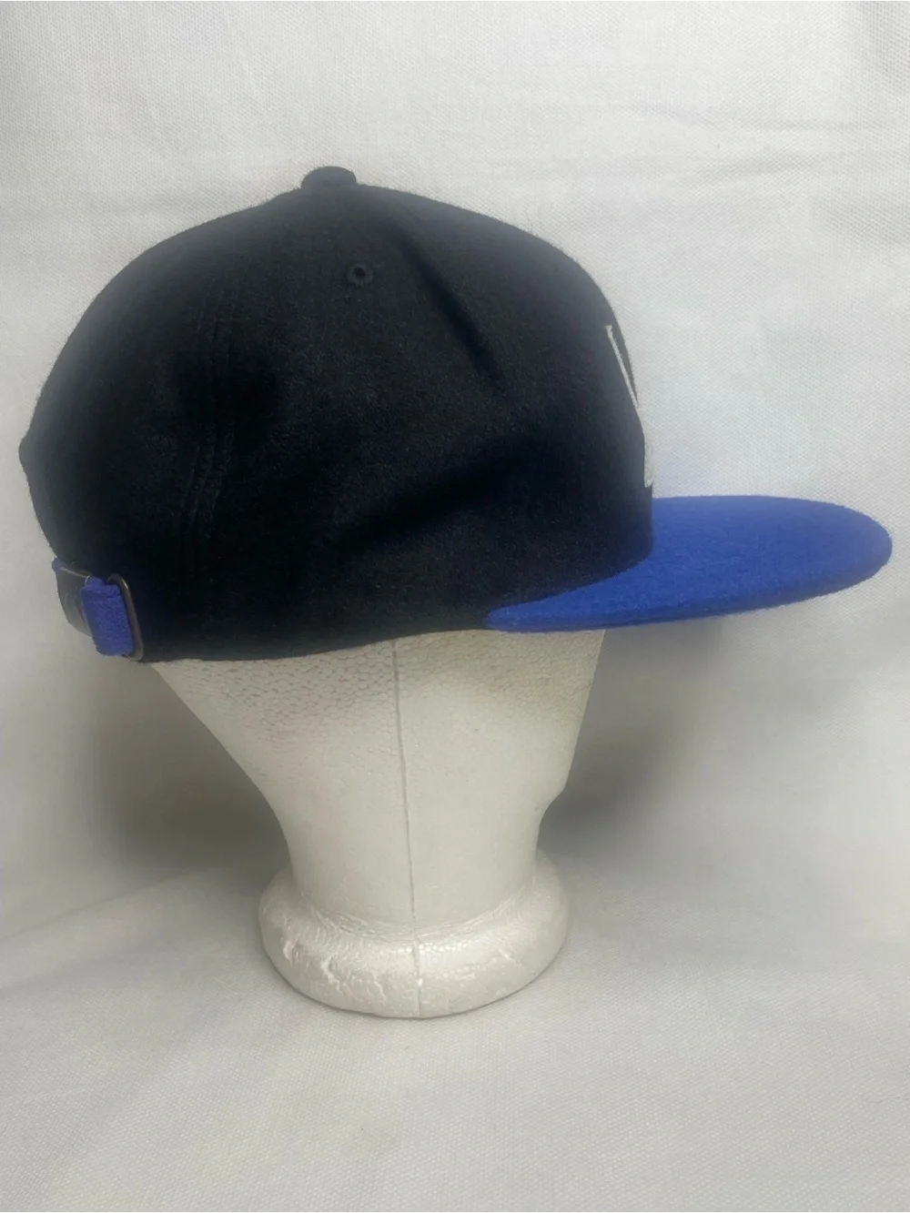 VTG Y2K THE HUNDREDS Los Angeles LA Hat StrapBack Wool Blend Black Baseball Cap